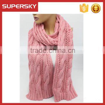 A-56 cable scarves knitting pattern infinity cable knitting chunky scarf knitted chunky knit scarf