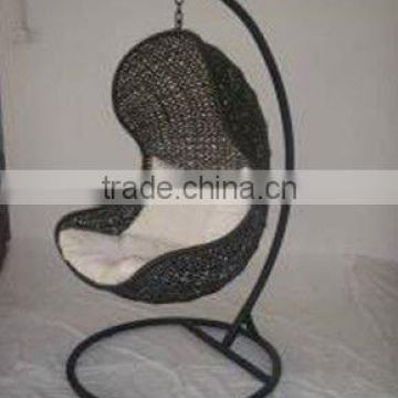 Outdoor Garden Rattan Swing Egg Chair FCO-S010