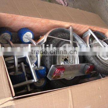 EU Folding boat trailers/yacht trailer