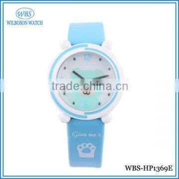 2015 Wholesale water resistant geneva vogue cartoon watches for kids