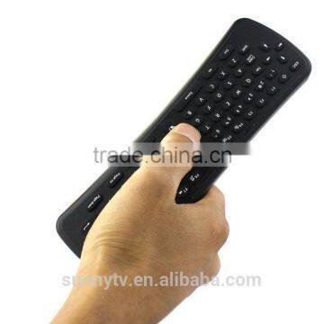 Wholesale T6 Remotes RC11 Air Mouse Gyroscope 2.4GHz USB keyboard wireless mouse mini keypad for android Mini PC TV Palyer box