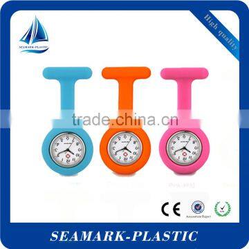 2016 Cheap Wholesale Bright Colors Silicon Rubber Nurse Watch Waterproof Watches for Nurse