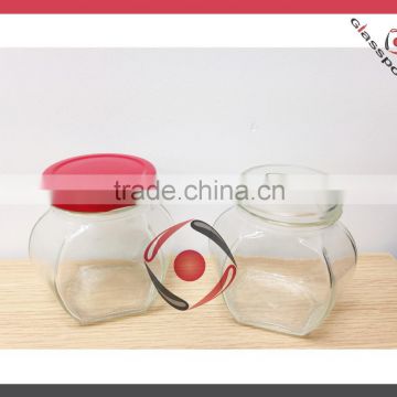 200ml glass jar with lid