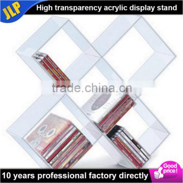 Acrylic CD holder /Acrylic CD display stand /Perspex CD rack