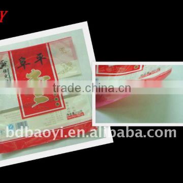 PET/CPP laminated clear plastic packaging bags for nuts