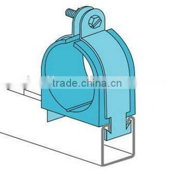 O.D.half zinc pipe clamp bonding clamp