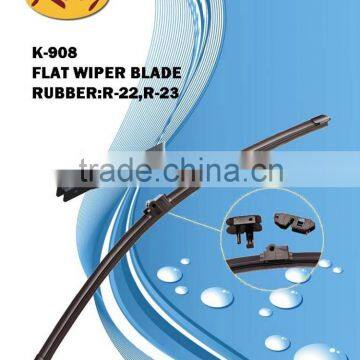 K-908 Flat Wiper Blade for V.W,flex wiper blades,aero wiper blades