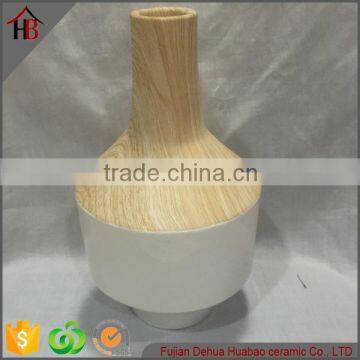 hot sale wooden finish hand made flower pot