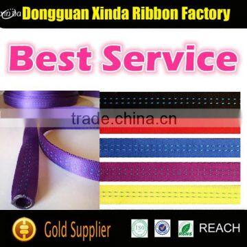 Nylon tubular webbing 15mm dongguan factory