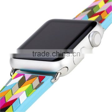 for apple watch iwatch colourful silicone watchband