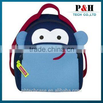 2015 New Lovely Cartoon Neoprene Lion Schoolbag for Kids