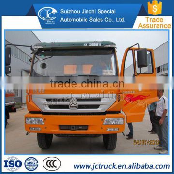 Fully automatic road china howo 4x2 even joint compression garbage truck The factory price