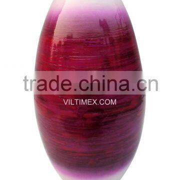 100% Pure Bamboo, Green Product Bamboo Vase for Home Decor