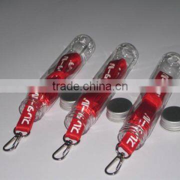 plastic test tube with logo printing