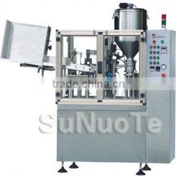 Automatic filling and sealing machine for tube