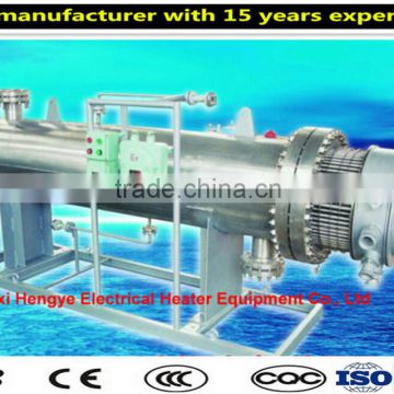 heating Thermal Oil industrial horizontal Tubular Heater with CE ISO