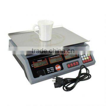 Electronic price computing scale 40kg