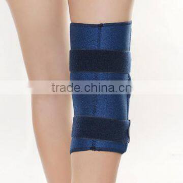 high quality fitness knee brace with steels splints