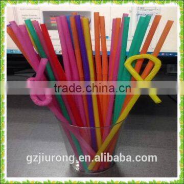 Colorful Disposable Party Streight ,art and Crazy Straws photo-3