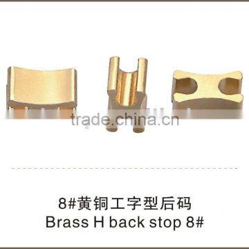 Brass H Bottom Stopper No.8 zipper garment accessories