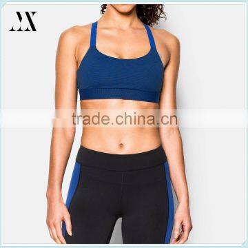 Custom Women's Sports Bra Wholesale Sexy Ladies Yoga Bra Mesh Cups Sports Bra