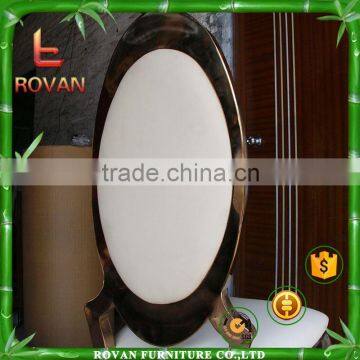 Comfortable Stainless Steel Legs Dining Chair Steel Banquet Chair photo-2