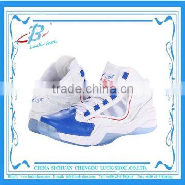 Classic Design Men Basketball Trainer Shoes PU Mesh Upper Men Sports Shoes
