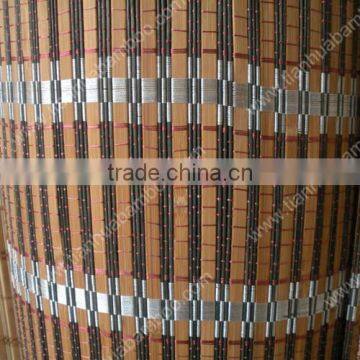carbonized and natural SF-002 bamboo blind Details