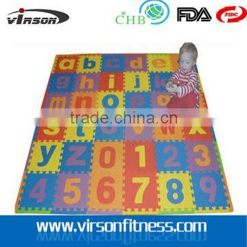 Virson baby eco-friendly interlocking floor eva foam mats for home