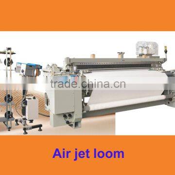 air jet looms with dobby shedding single nozzle