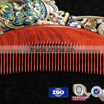 Most popular wood handle side comb