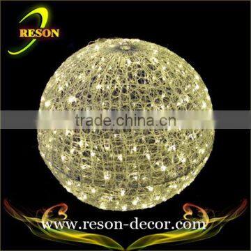 xmas wire ball hanging decor xmas lighting ball decorations