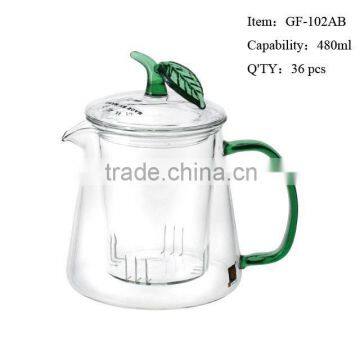 Glass teapot GF-102AB