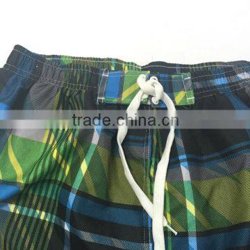 Stylish Quality 100% Polyester Sexy Men Boardshorts Custom Designed High Quality 4 Way Stretch Swimming Trunks photo-4