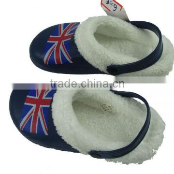 foam rubber winter plush slipper soles