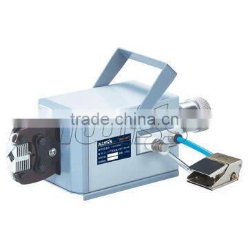 WIS-120Y Pneumatic type terminal crimping machine with capacity of 0.08-120mm2 for cable end-sleeves