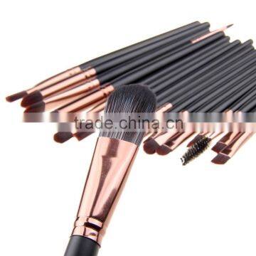 Wholesale 20 Pcs Pro Makeup Set Powder Foundation Eyeshadow Eyeliner Lip Cosmetic Brushes photo-6