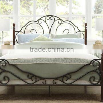 Iron Bed Parts Antique Iron Unfolding Bed Wrought Iron Bunk Bed photo-6