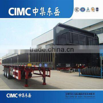 3 FUWA Axles Side Wall Semi Trailer, Cargo Side Wall Semi Trailer