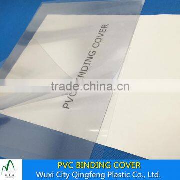 A4 Size 0.1mm 0.25mm 0.15mm 0.3mm Transparent Glossy Type Book Binding Cover Transparent PVC Sheet