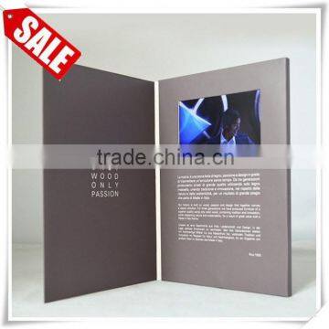 Business video brochure LCD Card Video Brochure