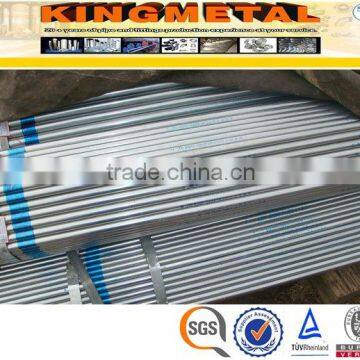 BS1387 Pre-Galvanized Steel Weight Of Gi Pipe Price List