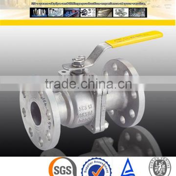 SS304 Stainless Steel 4 Inch Pneumatic Ball Valve