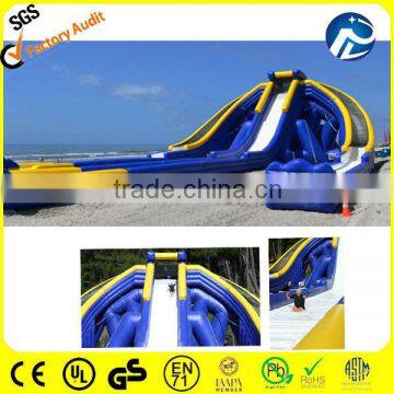 giant inflatable tripple waster slide / giant inflatable trippo water slide