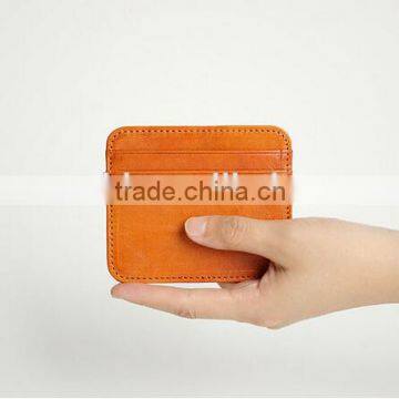 Dual Side Genuine Leather Card Holder Credit Card Holder Business Card Holder ID Card Holder