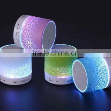 Mini smart flashing LED Bluetooth speaker