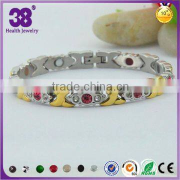 Romantic Magnet Stone Bracelets With Zircon for Women and Ladies photo-5