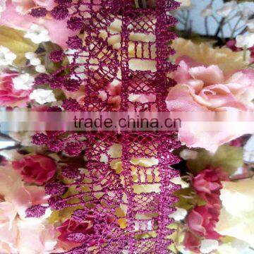 China supplier OEM accept as customer's Requirement Garment Accessory Chemical Lace