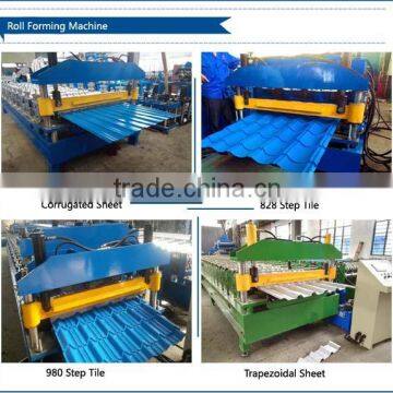 Corrugated Roof Sheet Making Machine,Corrugated Roof Tile Roll Forming Machine,Roof Tile Making Machine