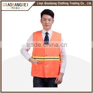 100% polyester safety working reflective vest